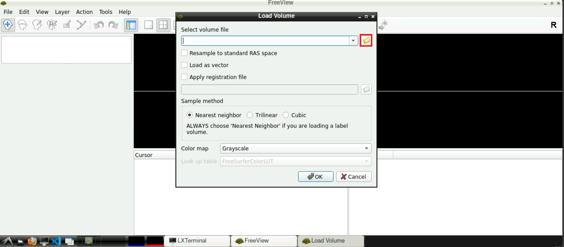 Click on Folder Symbol